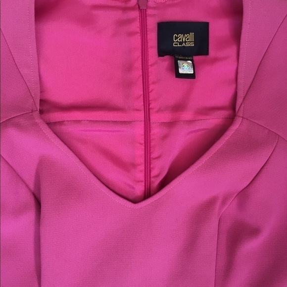 Roberto Cavalli Class 1/2 Sleeve Midi Dress - Picture 5 of 9